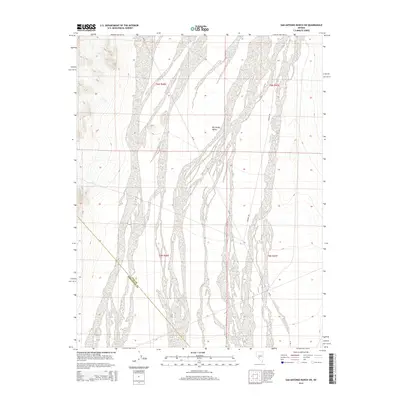 2014 Map of San Antonio Ranch SW, 2014 Print