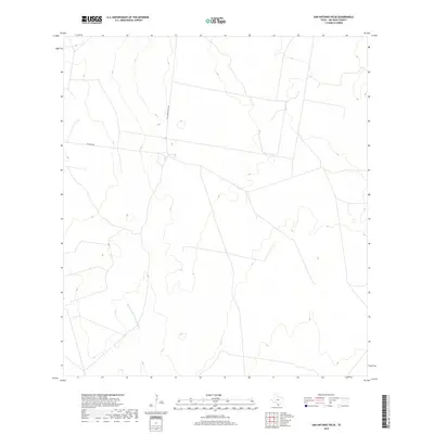 2019 Map of San Antonio Viejo, 2019 Print