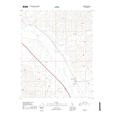 2018 Map of San Ardo, 2018 Print