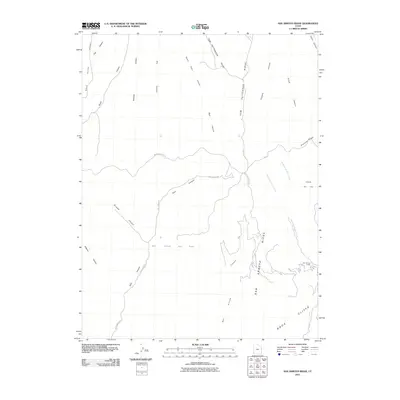2011 Map of San Arroyo Ridge, 2011 Print