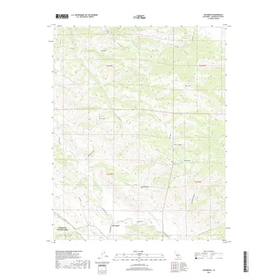 2018 Map of San Benito, 2018 Print