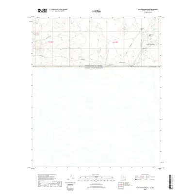 2018 Map of San Bernardino Ranch, 2018 Print