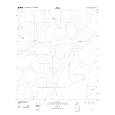2013 Map of San Caja Hill, 2013 Print