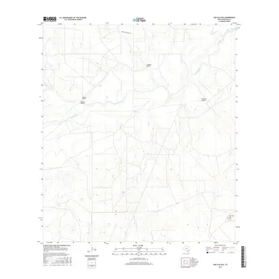 2016 Map of San Caja Hill, 2016 Print