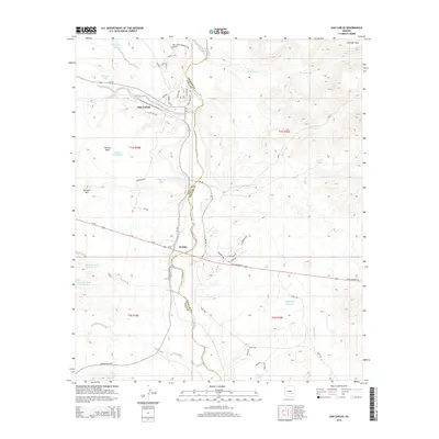 2014 Map of San Carlos, 2014 Print