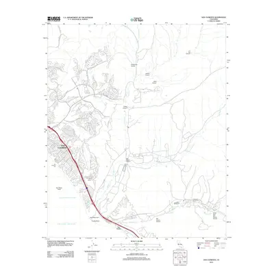 2012 Map of San Clemente, 2012 Print