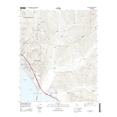2015 Map of San Clemente, 2015 Print