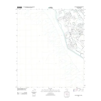 2012 Map of San Elizario, 2012 Print