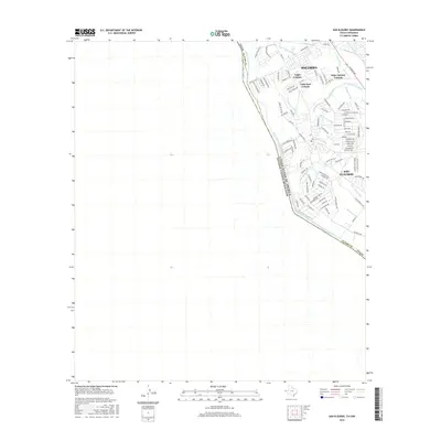 2016 Map of San Elizario, 2016 Print