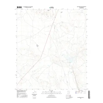 2016 Map of San Esteban Lake, 2016 Print