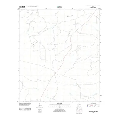 2010 Map of San Esteban Lake SW, 2010 Print