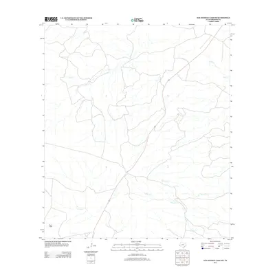 2012 Map of San Esteban Lake SW, 2012 Print