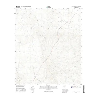 2016 Map of San Esteban Lake SW, 2016 Print