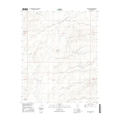 2017 Map of San Felipe Mesa, 2017 Print