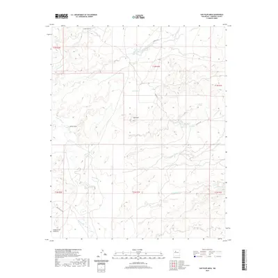 2020 Map of San Felipe Mesa, 2020 Print