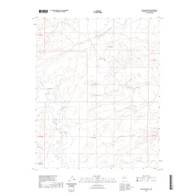 2023 Map of San Felipe Mesa, 2023 Print