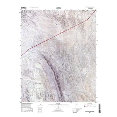 2017 Map of San Felipe Pueblo NE, 2017 Print