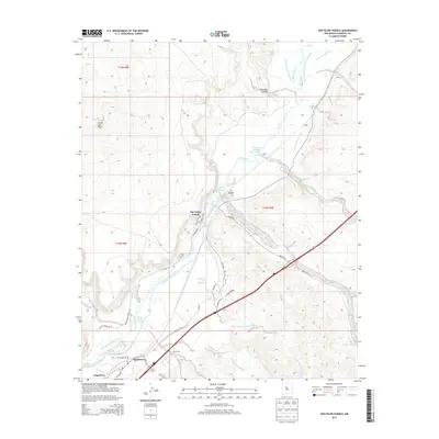 2013 Map of San Felipe Pueblo, 2013 Print