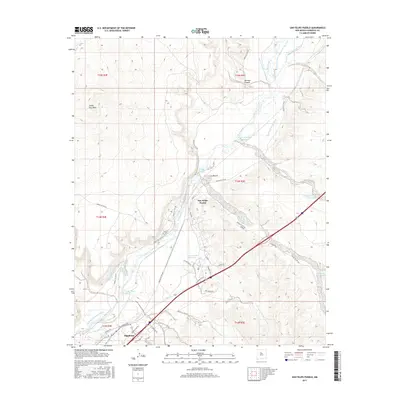 2017 Map of San Felipe Pueblo, 2017 Print