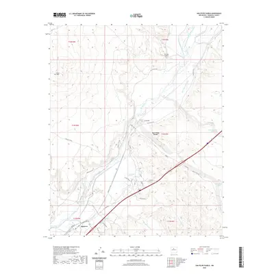 2020 Map of San Felipe Pueblo, 2020 Print