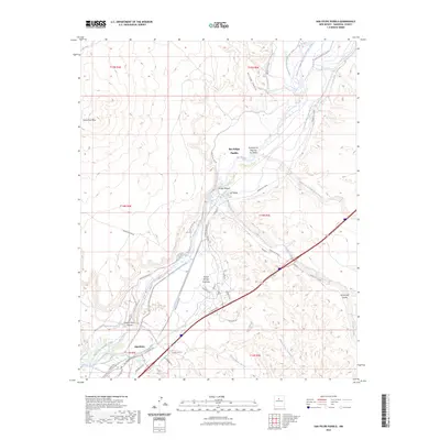 2023 Map of San Felipe Pueblo, 2023 Print