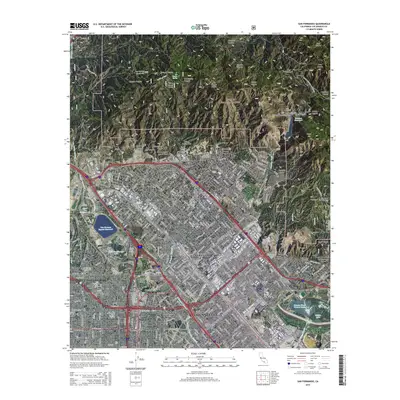 2015 Map of San Fernando, 2015 Print