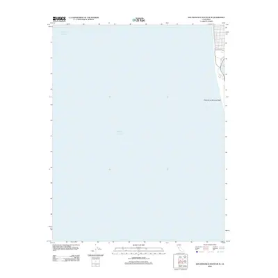 2012 Map of San Francisco South OE W, 2012 Print