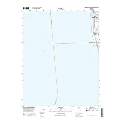 2015 Map of San Francisco South OE W, 2015 Print