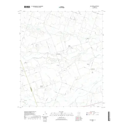 2019 Map of San Gabriel, 2019 Print