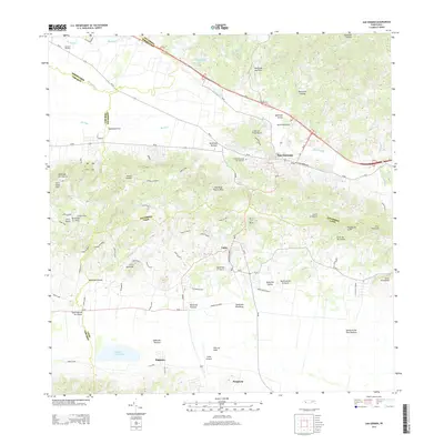 2013 Map of San German, 2013 Print