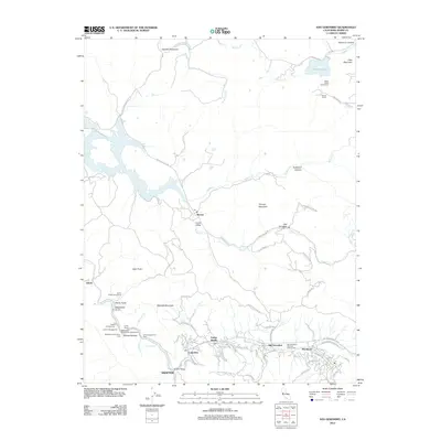 2012 Map of San Geronimo, 2012 Print