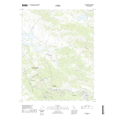 2018 Map of San Geronimo, 2018 Print