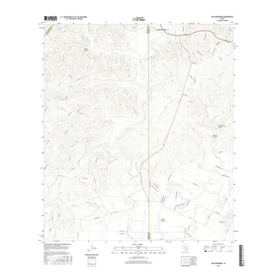 2016 Map of San Geronimo, 2016 Print