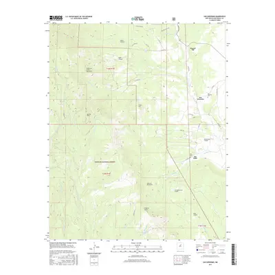 2017 Map of San Geronimo, 2017 Print