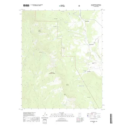 2020 Map of San Geronimo, 2020 Print