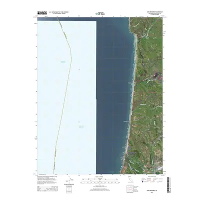 2015 Map of San Gregorio, 2015 Print