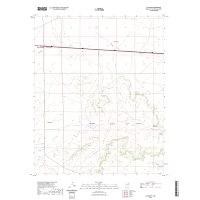 2023 Map of San Ignacio, 2023 Print