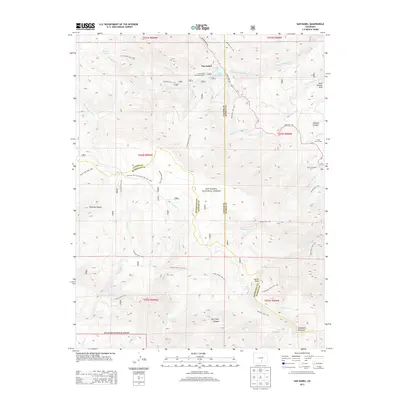 2013 Map of San Isabel, 2013 Print
