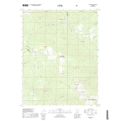 2019 Map of San Isabel, 2019 Print