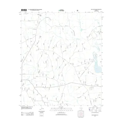 2013 Map of San Jacinto, 2013 Print