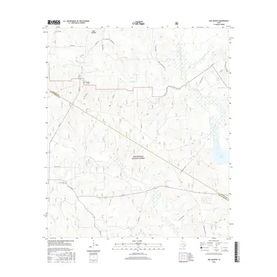 2016 Map of San Jacinto, 2016 Print