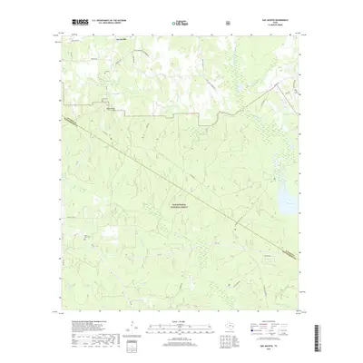 2019 Map of San Jacinto, 2019 Print