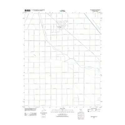 2012 Map of San Joaquin, 2012 Print