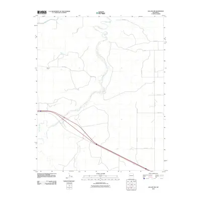 2010 Map of San Jon NW, 2010 Print