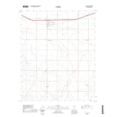 2020 Map of San Jon, 2020 Print