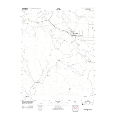 2012 Map of San Juan Bautista, 2012 Print