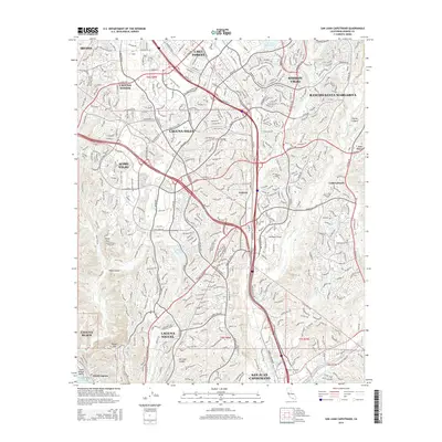 2015 Map of San Juan Capistrano, 2015 Print