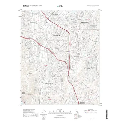 2018 Map of San Juan Capistrano, 2018 Print