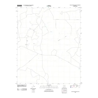 2010 Map of San Juan Mesa West, 2010 Print