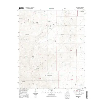 2013 Map of San Juan Peak, 2013 Print